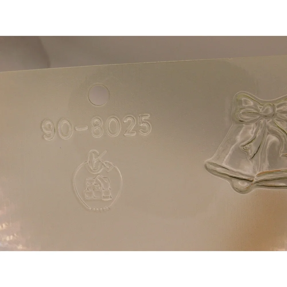 Vintage Plastic Candy Mold Bells CK 90 8025 Wedding Christmas